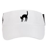 Black Cat Lover Gift Adult Drive Performance Visor