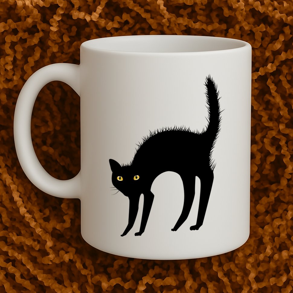 Black Cat Lover Gift Mug