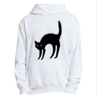 Black Cat Lover Gift Urban Pullover Hoodie