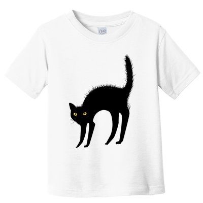 Black Cat Lover Gift Toddler T-Shirt