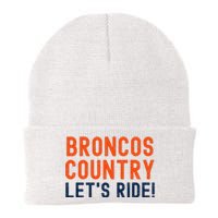 Broncos Country LetS Ride! Sports Team Fans Knit Cap Winter Beanie