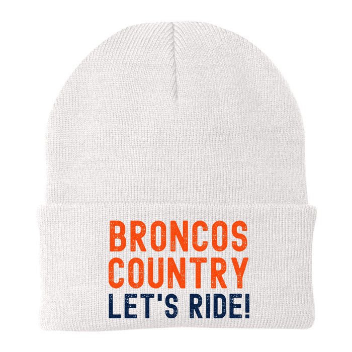 Broncos Country LetS Ride! Sports Team Fans Knit Cap Winter Beanie