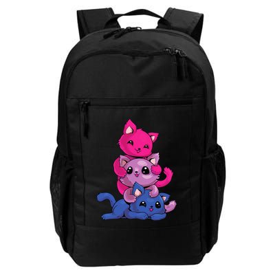 Bisexual Cat LGBT Kawaii Anime Kitten Bi Pride Flag Backpack
