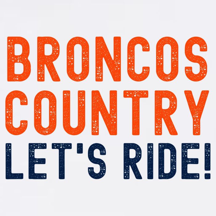 Broncos Country LetS Ride! Sports Team Fans Tall T-Shirt