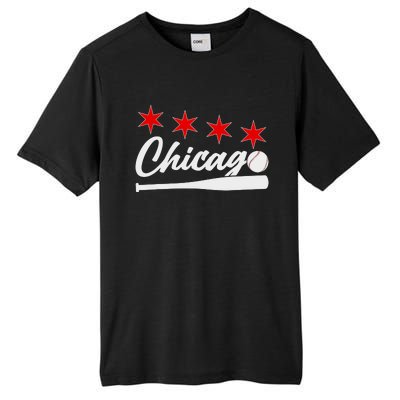 Baseball Chicago Lover Cute Chicago Baseball Bat American Tall Fusion ChromaSoft Performance T-Shirt