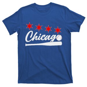 Baseball Chicago Lover Cute Chicago Baseball Bat American T-Shirt