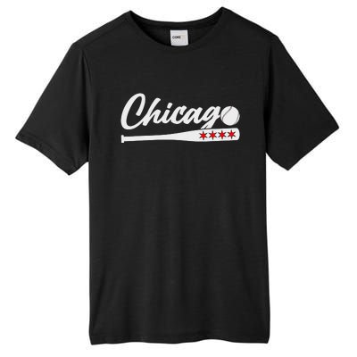 Baseball Chicago Lover Cute Chicago Baseball Bat American Tall Fusion ChromaSoft Performance T-Shirt