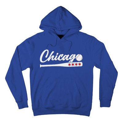 Baseball Chicago Lover Cute Chicago Baseball Bat American Hoodie