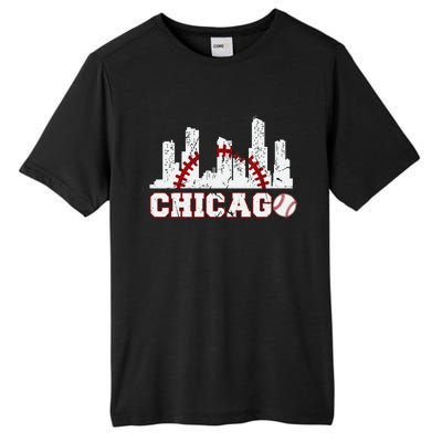 Baseball Chicago Lover Cute Chicago Baseball Bat American Tall Fusion ChromaSoft Performance T-Shirt