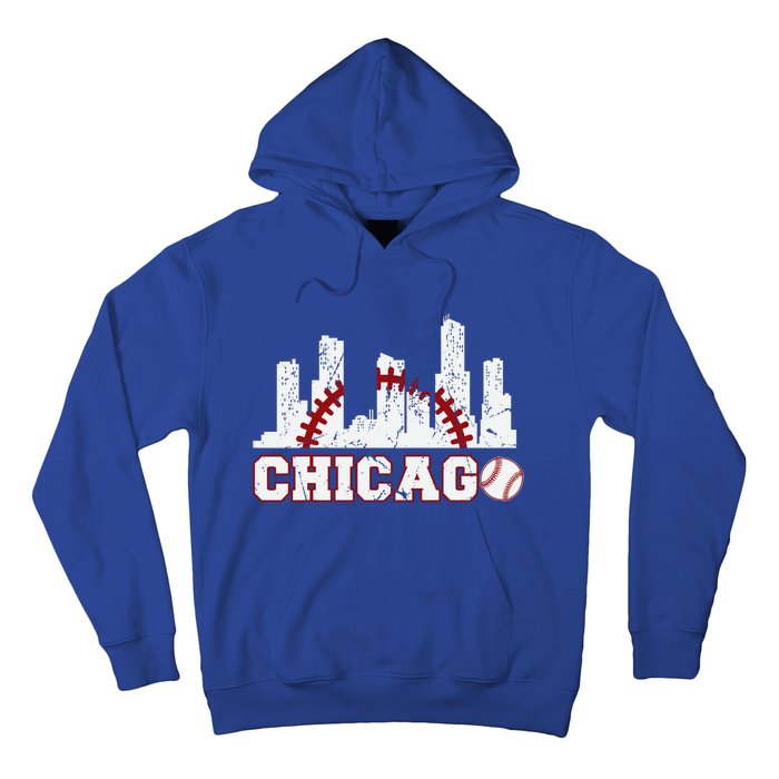 Baseball Chicago Lover Cute Chicago Baseball Bat American Hoodie