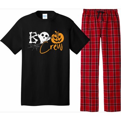 Boo Crew Lazy Halloween Costume Funny Ghost Pumpkin Bones Pajama Set