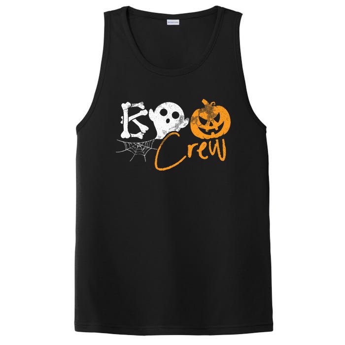 Boo Crew Lazy Halloween Costume Funny Ghost Pumpkin Bones PosiCharge Competitor Tank