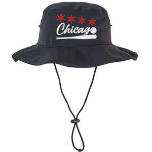 Baseball Chicago Lover Cute Chicago Baseball Bat American Legacy Cool Fit Booney Bucket Hat