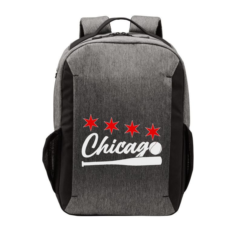 Baseball Chicago Lover Cute Chicago Baseball Bat American Vector Backpack