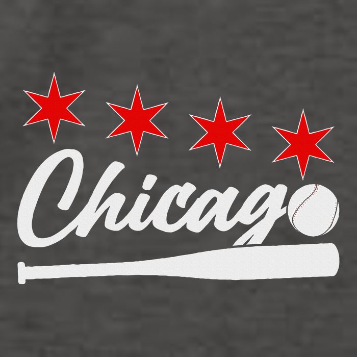 Baseball Chicago Lover Cute Chicago Baseball Bat American Vector Backpack