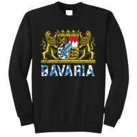 Bavaria Crest Lion Vintage German Oktoberfest Sweatshirt