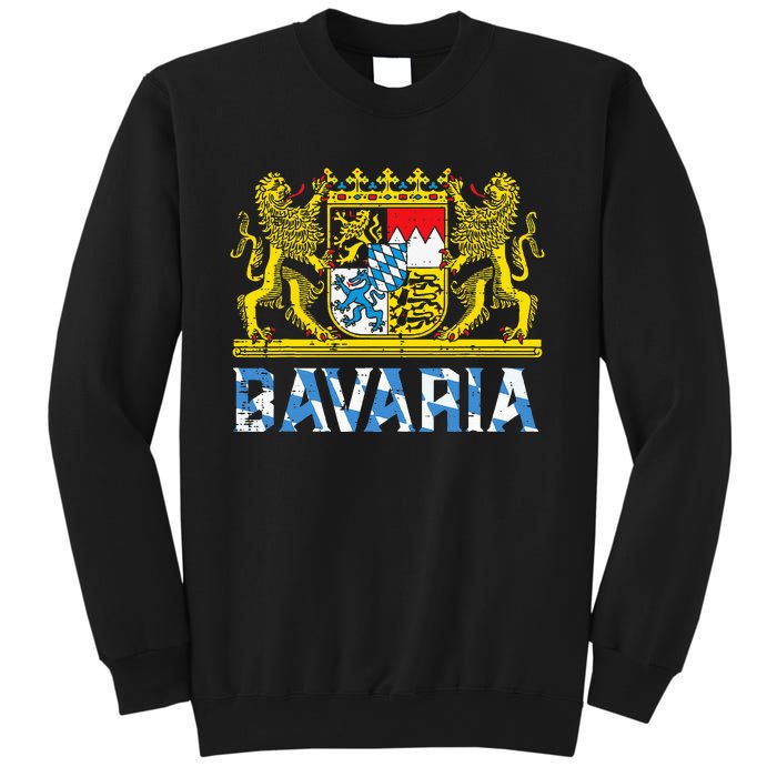 Bavaria Crest Lion Vintage German Oktoberfest Sweatshirt