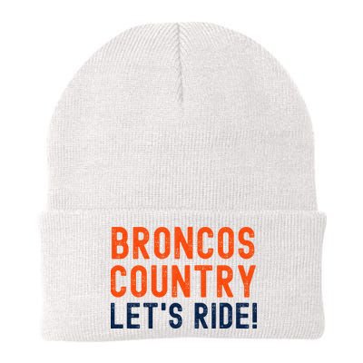 Broncos Country LetS Ride! Sports Team Fans Beanie