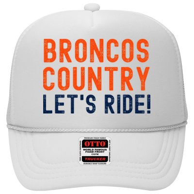 Broncos Country LetS Ride! Sports Team Fans Hat