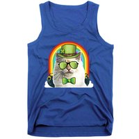 Bir Cat Leprechaun Funny St Patricks Day Gift Tank Top