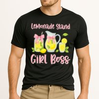 Bow Coquette Lemonade Stand Girl Boss Ceo Lemon Juice Summer Cooling Performance Crew T-Shirt