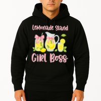Bow Coquette Lemonade Stand Girl Boss Ceo Lemon Juice Summer Hoodie