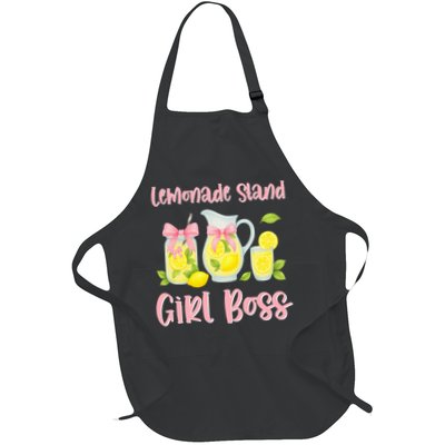 Bow Coquette Lemonade Stand Girl Boss Ceo Lemon Juice Summer Apron