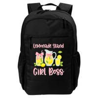 Bow Coquette Lemonade Stand Girl Boss Ceo Lemon Juice Summer Backpack