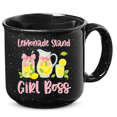 Bow Coquette Lemonade Stand Girl Boss Ceo Lemon Juice Summer 15oz Campfire Ceramic Mug