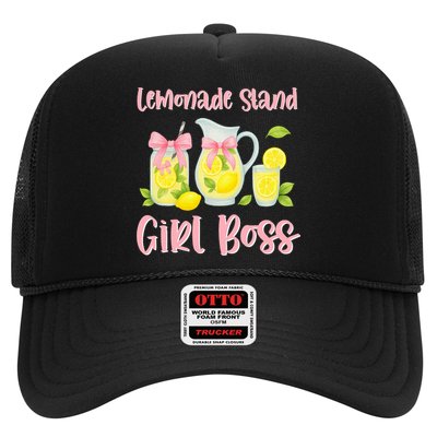 Bow Coquette Lemonade Stand Girl Boss Ceo Lemon Juice Summer Hat