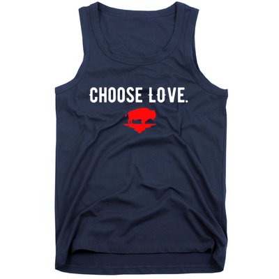 Buffalo Choose Love Choose Love Bills Tank Top