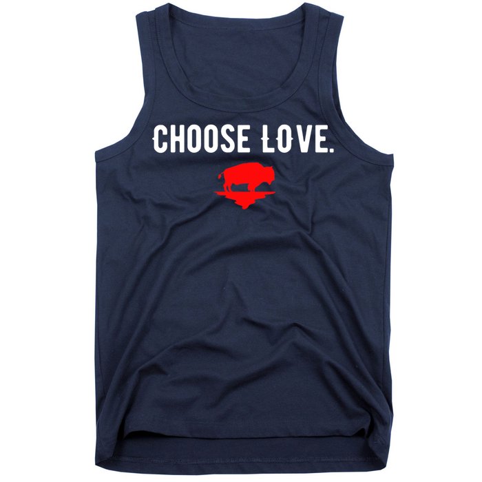 Buffalo Choose Love Choose Love Bills Tank Top