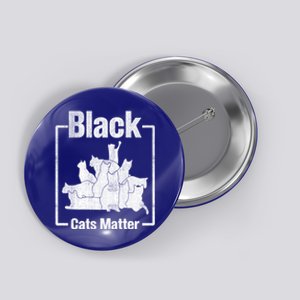 Black Cats Matter Funny Ugly Xmas Cat Lover Great Gift Button