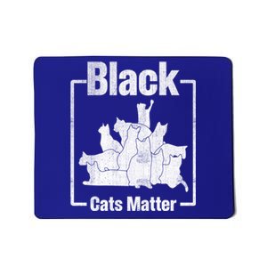 Black Cats Matter Funny Ugly Xmas Cat Lover Great Gift Mousepad