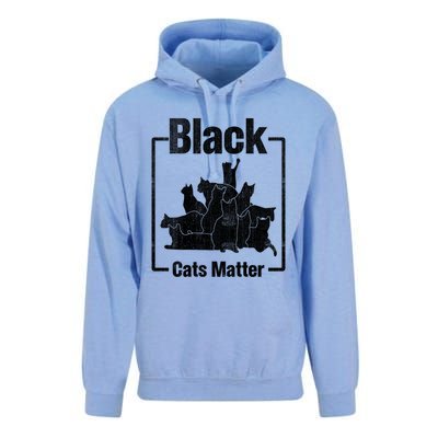 Black Cats Matter Funny Ugly Xmas Cat Lover Great Gift Unisex Surf Hoodie