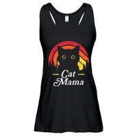 Black Cat Mom Mama Wildlife Happy MotherS Day 2024 Ladies Essential Flowy Tank