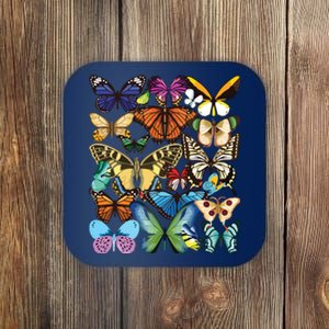 Butterfly Collection Monarch Butterfly Lover Butterflies Coaster