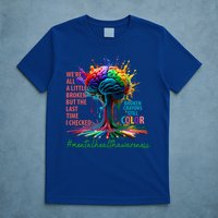 Broken Crayons Mental Health T-Shirt