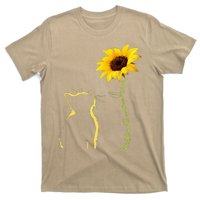 Best Cat Mom Ever Sunflower Mother's Day Gifts For Cat Lover T-Shirt