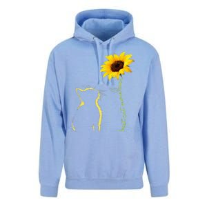 Best Cat Mom Ever Sunflower Mother's Day Gifts For Cat Lover Unisex Surf Hoodie