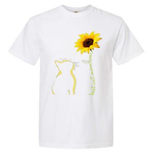 Best Cat Mom Ever Sunflower Mother's Day Gifts For Cat Lover Garment-Dyed Heavyweight T-Shirt