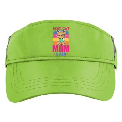 Best Cat Mom Evers Gift Adult Drive Performance Visor