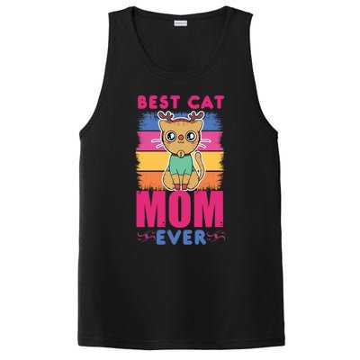 Best Cat Mom Evers Gift PosiCharge Competitor Tank