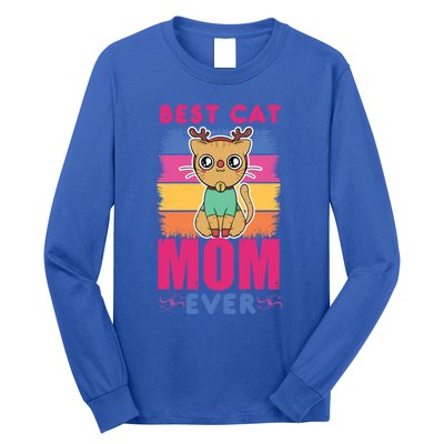 Best Cat Mom Evers Gift Long Sleeve Shirt