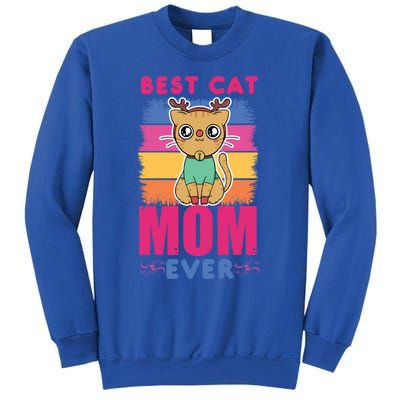 Best Cat Mom Evers Gift Sweatshirt