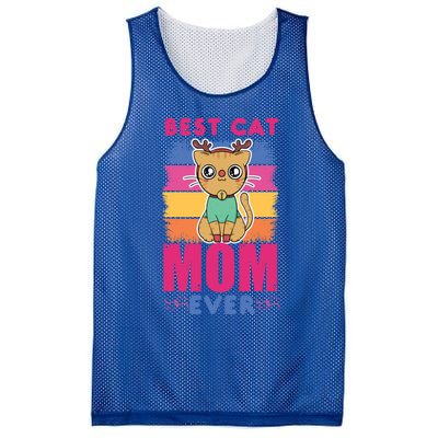 Best Cat Mom Evers Gift Mesh Reversible Basketball Jersey Tank