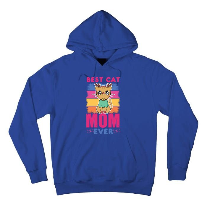 Best Cat Mom Evers Gift Tall Hoodie