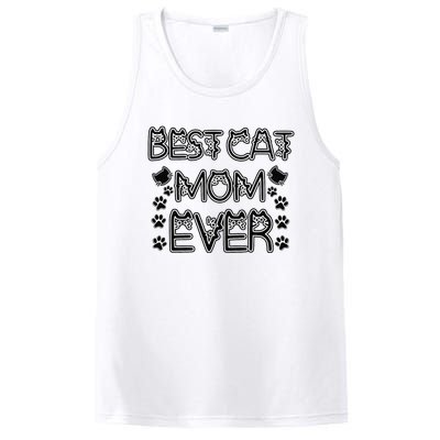 Best Cat Mom Ever PosiCharge Competitor Tank