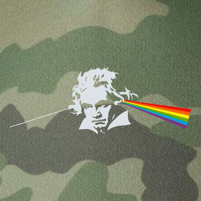 Beethoven Classical Music Composer Legacy Tie Dye Trucker Hat