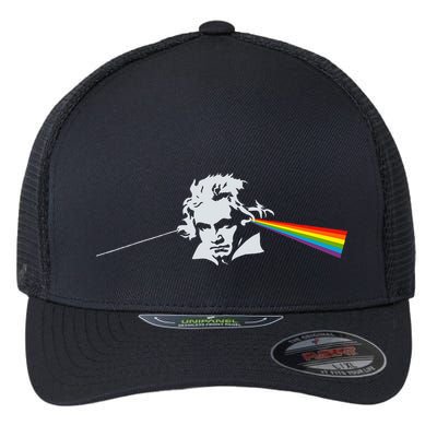 Beethoven Classical Music Composer Flexfit Unipanel Trucker Cap